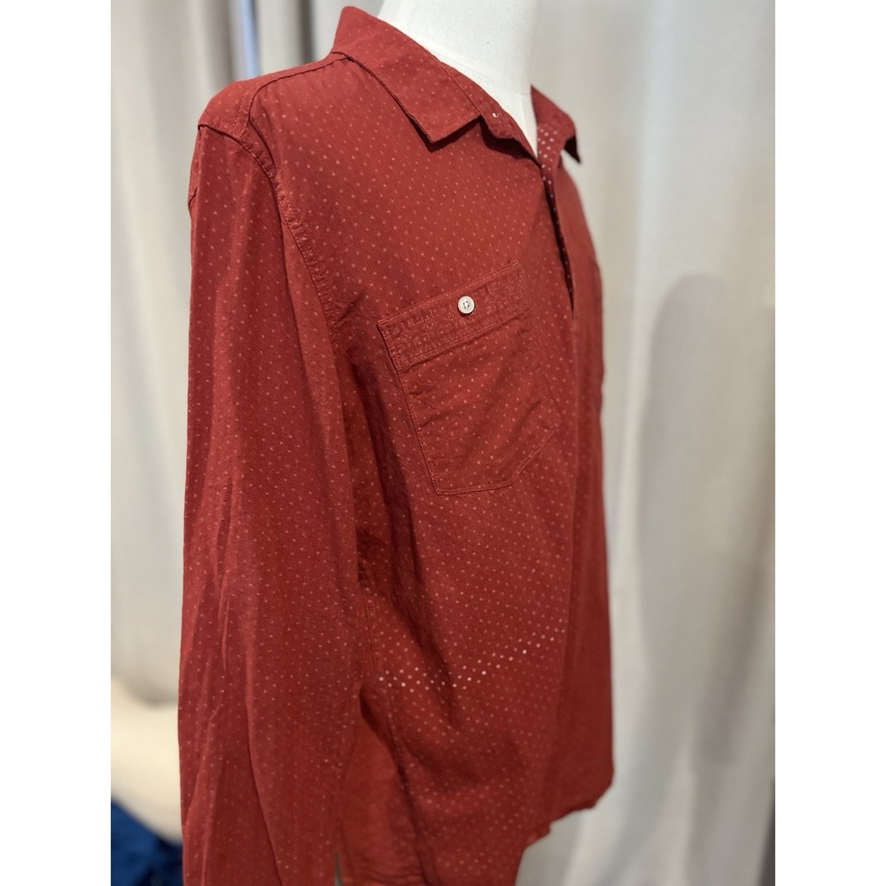 JNCO Men's Xl Button Up Shirt Red - Picture 5 of 6